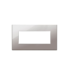 Plate 5M BS metal black chrome