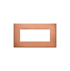 Plate 5M BS metal brushed copper