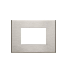 Plate 3M metal brushed nickel