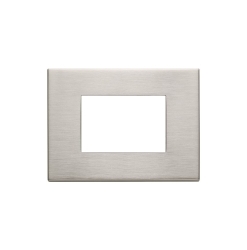 Plate 3M metal brushed nickel