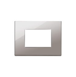 Plate 3M metal black chrome