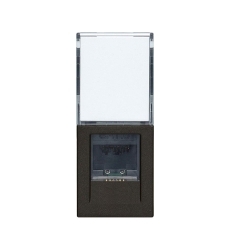 RJ45 Cat6 Outlet UTP Black