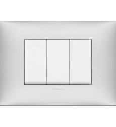 Plate 3M techn.matt silver